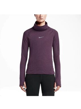 Nike Women's Plum Turtleneck Training Top